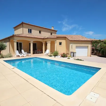 Superbe Climatisee Cloturee, Wifi, 3 Km De La Mer, 4 Belles Chambres, Piscine Privee Sur Les Hauteurs Du Village Lxtou21